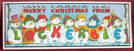 Snowmen Place Names - Lockerbie by Joyce Watson