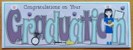Cute Nurse Graduation Large Dl 2 by Joyce Watson