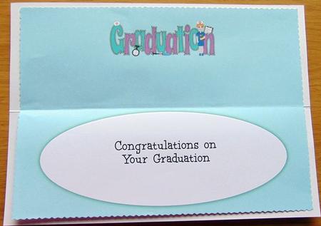 Cute Nurse Graduation Large Dl Insert by Joyce Watson
