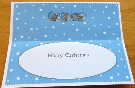 Rudolf and Friends Gregor Large Dl Insert by Joyce Watson