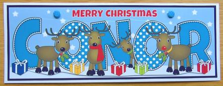 Rudolf & Friends Conor Large Dl by Joyce Watson