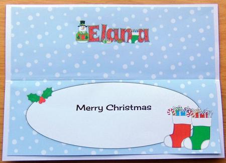 Snowman in Jacket Elana Large Dl Insert by Joyce Watson