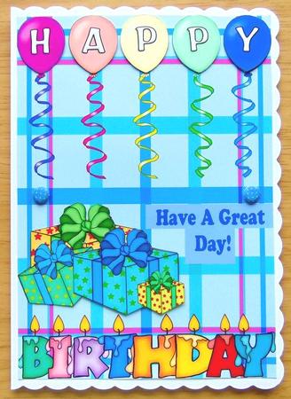 Bold Balloons Birthday Step by Step Card by Joyce Watson