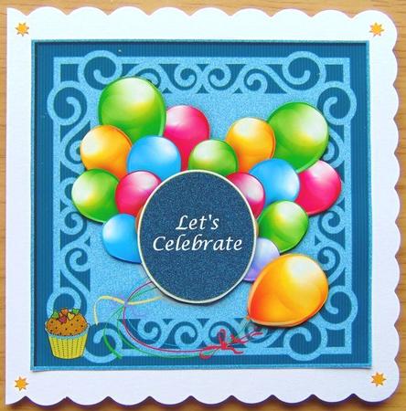 Celebration Card by Joyce Watson