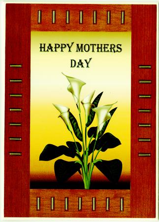 A4 Calla Lily 3 Card by Susan Schmidt