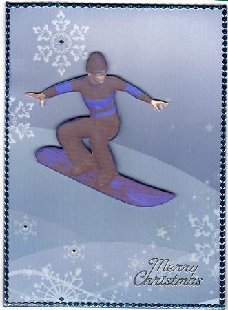 Snowboarding by Susan Schmidt