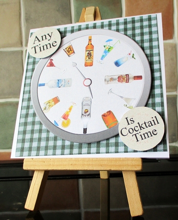 HOUSE BAR DECOUPAGE by Alan Corker