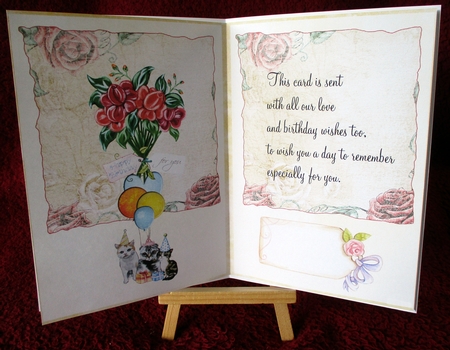 Framed Sunkissed Roses A5 Topper by Alan Corker