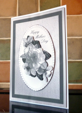 A4 Flowers & Pearls for Mothers Day by Alan Corker