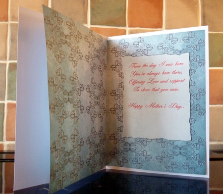 A4 Flowers & Pearls for Mothers Day by Alan Corker