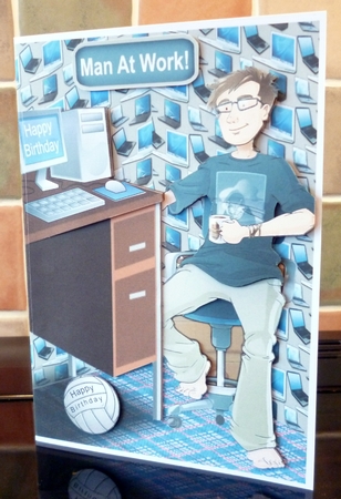 Student Dude Large Dl by Alan Corker