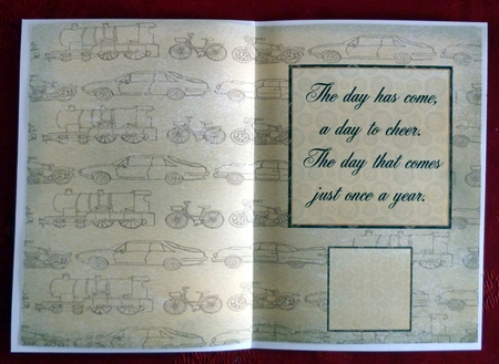 Transport Decoupage - Racing Cars by Alan Corker