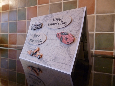 Transport Decoupage - Super Cars by Alan Corker