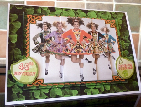 Pretty Irish Girl - Card Mini Kit by Alan Corker