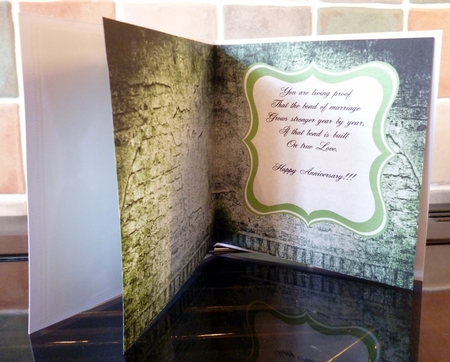 WEDDING ANNIVERSARY COSY CONTENTMENT by Alan Corker