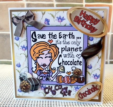 Oh! I do love chocolate 8x8 by Alan Corker