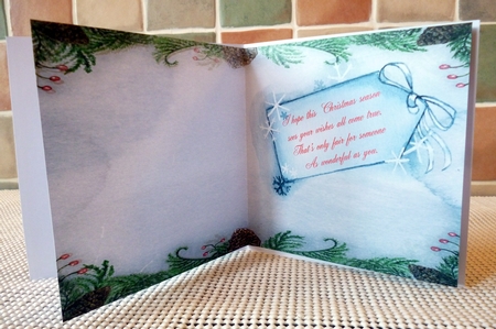 CHRISTMAS SNOWY SCENES TOPPERS & VARIOUS BOWS 2 by Alan Corker