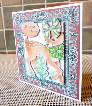 CHRISTMAS SNOWY SCENES TOPPERS & VARIOUS BOWS 2 by Alan Corker