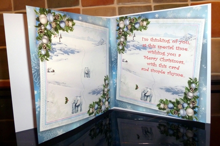 Gorgeous Elephants With Baubles 8x8 Mini Kit by Alan Corker