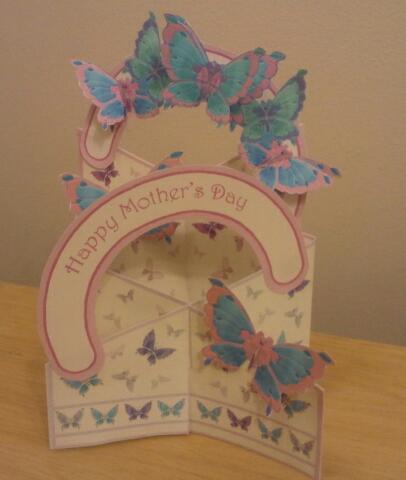 Beautiful Butterflies Cascade Deluxe by Alexandra Hall