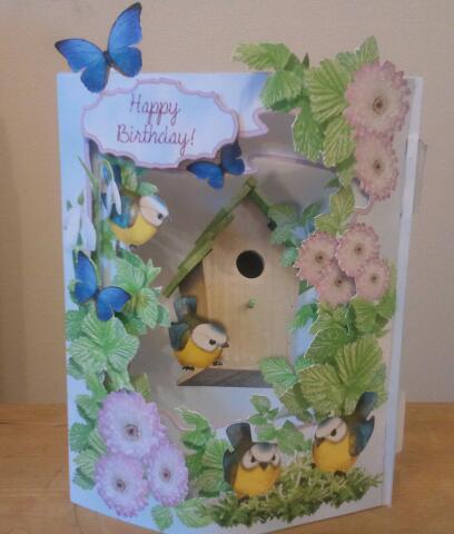 Beau Fronts 3D Card Kit - Spring Birdhouse Featured Gallery Photo