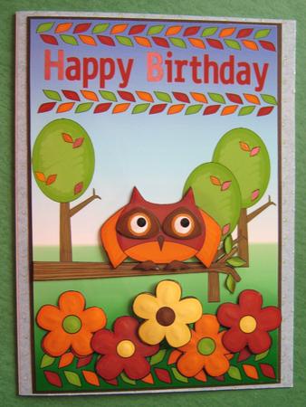 Hooty Owl Birthday by Ali Sherman