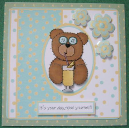 Spoil Yourself Quick Card by Ali Sherman