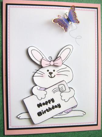 A4 Little Bunny by Ali Sherman