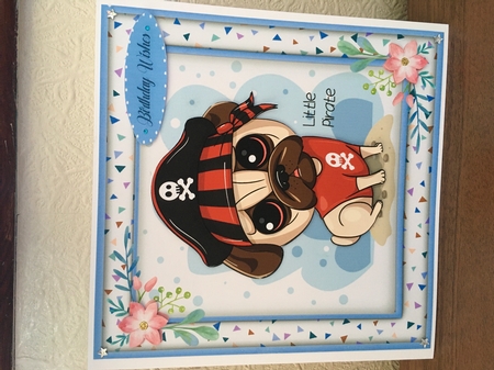 Little Pirate Pug by Alison Morley 