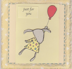 Rabbit and Balloon Step by Step Decoupage Featured Gallery Photo