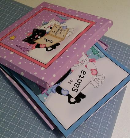 Christmas Cats Cards in a Box Bumper Kit by Ali Wade