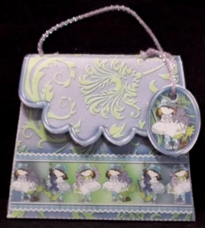 Handbag Gift Box I Love Purple by Allen Bowen