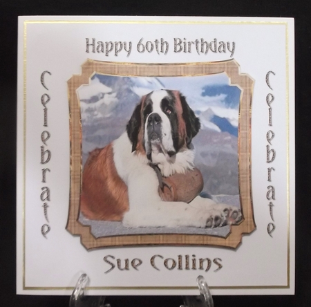 Dog Toppers, Puppies, St Bernard by Allen Bowen