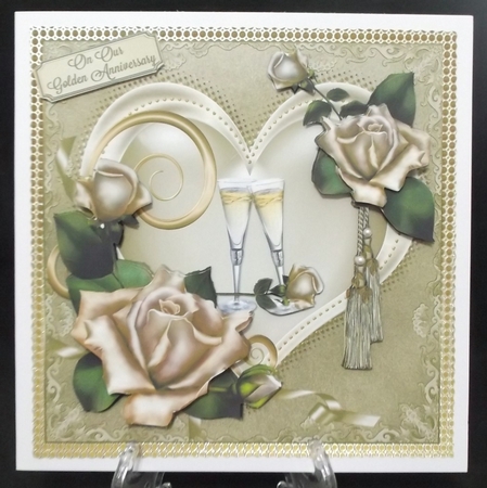 8x8 Golden Wedding Mini Kit by Allen Bowen