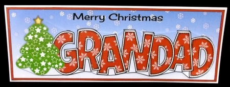 Christmas Tree Grandad Large Dl by Allen Bowen