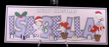 Christmas Fairies Isabella Large Dl by Allen Bowen