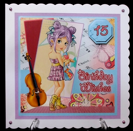 Beautiful topper for Sweet Springtime Girl #3 by Allen Bowen