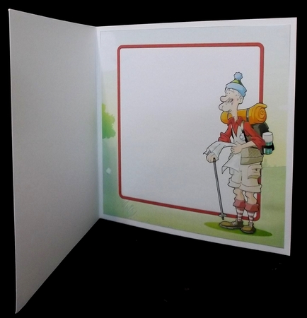 Old Rambler Dude 8x8 Insert by Allen Bowen