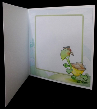 Old Timer Turtle 8x8 Insert by Allen Bowen