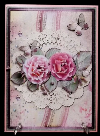 Flower & Lace Pink Dream Topper by Allen Bowen