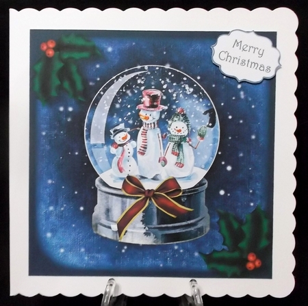 Watercolour Snowglobe 8x8 Bumper Kit by Allen Bowen