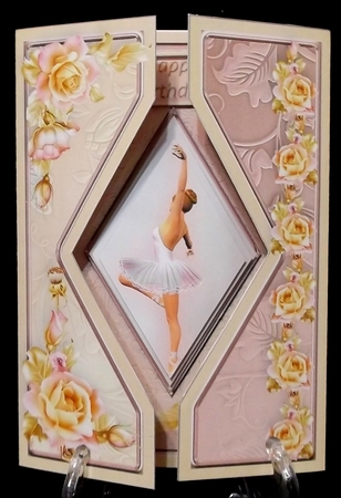 The Dancer - Diamond Gatefold Card Mini Kit by Allen Bowen