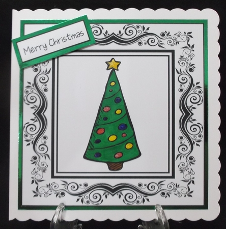 Monochrome Inksaver 8x8 Christmas Bumper Kit by Allen Bowen