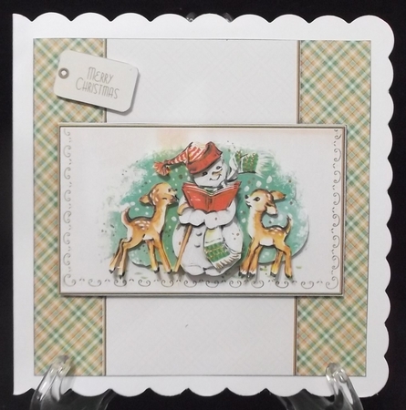 Snowman and Reindeer Mini Kit by Allen Bowen