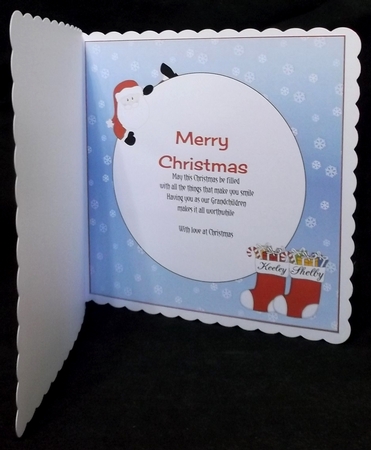 Insert for 8x8 Christmas Names KEELEY & SHELBY by Allen Bowen
