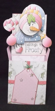 Frosty the Snowman Box Card by Allen Bowen