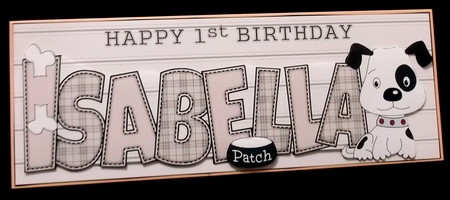 Patch the Dog ISABELLA 1st large dl by Allen Bowen