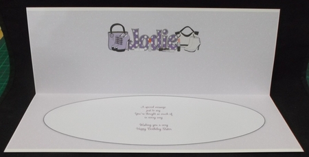 Handbags, Shoes & Lipsticks JODIE large dl insert by Allen Bowen