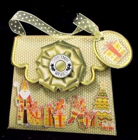 Handbag Gift Box Country Christmas by Allen Bowen