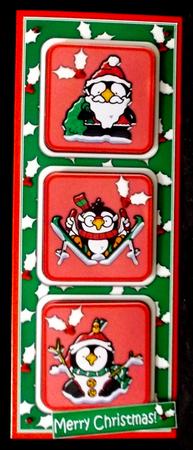 Christmas Penguins by Allen Bowen